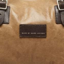 Marc by Marc Jacobs Tan Leather Weekender Duffel Bag