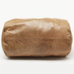 Marc by Marc Jacobs Tan Leather Weekender Duffel Bag
