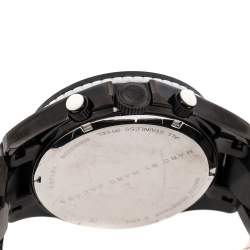 Pre Owned Marc by Marc Jacobs Black PVD Coated Stainless Steel Marine Rock MBM5025 Men's Wristwatch 45 mm