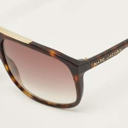 Pre Owned Marc Jacobs Brown Gradient MJ 252/S Square Sunglasses