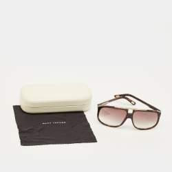 Pre Owned Marc Jacobs Brown Gradient MJ 252/S Square Sunglasses