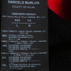 مملوكة م�سبقًا Marcelo Burlon X NBA Black Chicago Bulls Print Cotton Sweatshirt L