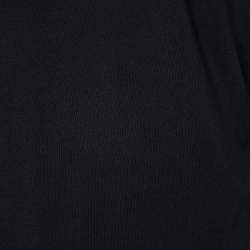 Marcelo Burlon Black Glitch Wings Printed Cotton Knit T-Shirt M