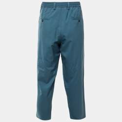 مملوكة مسبقًا Marni Opal Blue Wool Trousers M