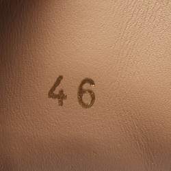 Pre Owned Marni Black Leather Pablo Platform Sneakers Size 46