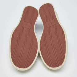 Pre Owned Marni Black Leather Pablo Platform Sneakers Size 46