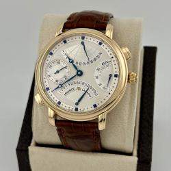 Pre Owned Maurice Lacroix Masterpiece MP7018 Manual Winding 18k Rose Gold Men's Wristwatch 43 mm