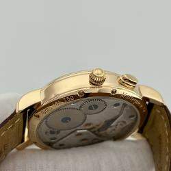 Pre Owned Maurice Lacroix Masterpiece MP7018 Manual Winding 18k Rose Gold Men's Wristwatch 43 mm