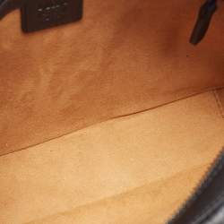 MCM Black Visetos Coated Canvas Aren Messenger Bag