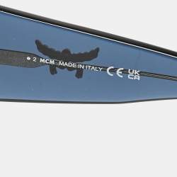 MCM Blue MW0001 90X Shield Sunglasses