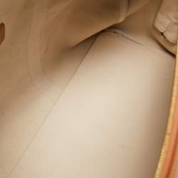MCM Cognac Visetos Coated Canvas Ottomar Weekender Bag