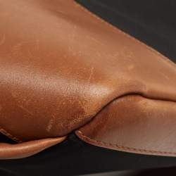 MCM Black/Brown Nylon and Leather Backpack