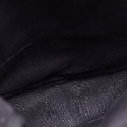 Pre Owned MCM Blue Nylon and Leather Sling Bag