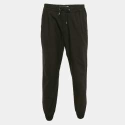 McQ by Alexander McQueen Black Denim Jogger Pants L