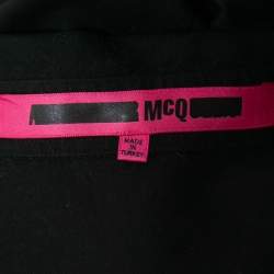 Pre Owned McQ by Alexander McQueen Black Cotton Button Down Shirt L