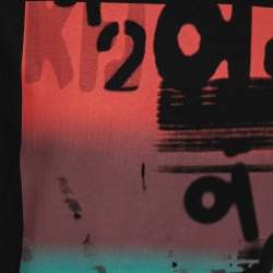 Pre Owned McQ by Alexander McQueen Printed Cotton Crewneck T-Shirt M