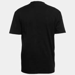 Pre Owned McQ by Alexander McQueen Printed Cotton Crewneck T-Shirt M