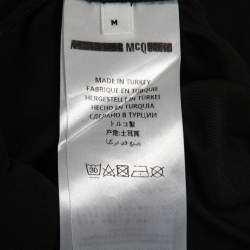Pre Owned McQ by Alexander McQueen Printed Cotton Crewneck T-Shirt M