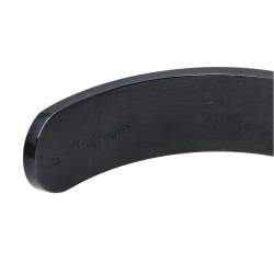 Messika Move Black Diamond Titanium Open Cuff Bracelet S
