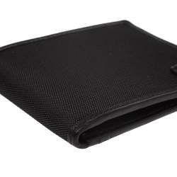 Michael Kors Black Canvas Bifold Wallet