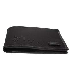 Michael Kors Black Canvas Bifold Wallet