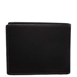 Michael Kors Black Canvas Bifold Wallet