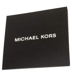 Michael Kors Black Camouflage Nylon and Leather Kent Backpack 