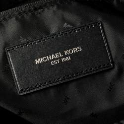 Michael Kors Sapphire Blue Nylon and Leather Kent Sport Convertible Backpack to Duffle Bag