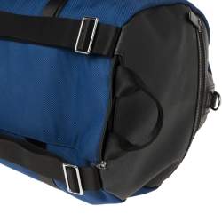 Michael Kors Sapphire Blue Nylon and Leather Kent Sport Convertible Backpack to Duffle Bag