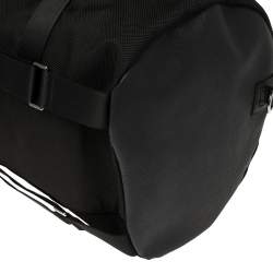 Michael Kors Black Nylon and Leather Kent Sport Convertible Backpack to Duffel Bag
