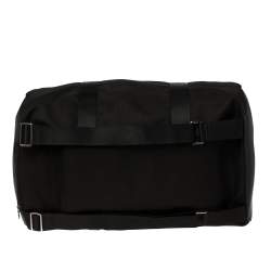 Michael Kors Black Nylon and Leather Kent Sport Convertible Backpack to Duffel Bag