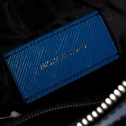 Michael Kors Atlantic Blue Leather Harrson Briefcase