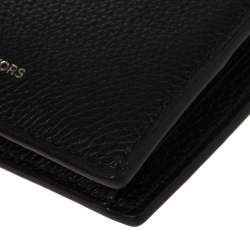 Michael Kors Black Leather Andy Bifold Wallet 