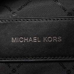 Michael Kors Black Leather Commuter Sling Bag