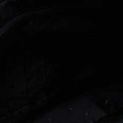 Pre Owned Michael Kors Black Leather Cooper Double Zip Casual Briefcase