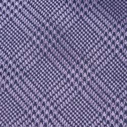 Michael Kors Purple Kai Checks Silk Tie 