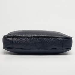 مملوكة مسبقًا حقيبة عمل مايكل كورس راسيل جلد كحلية