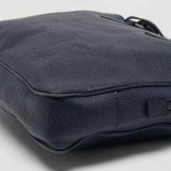 مملوكة مسبقًا حقيبة عمل مايكل كورس راسيل جلد كحلية