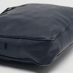 مملوكة مسبقًا حقيبة عمل مايكل كورس راسيل جلد كحلية