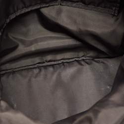 Pre Owned Michael Kors Navy Blue/Black Nylon and Leather Kent Backpack