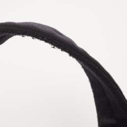 Pre Owned Michael Kors Navy Blue/Black Nylon and Leather Kent Backpack