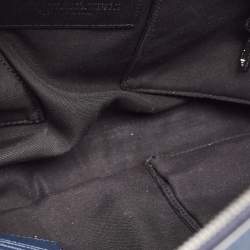 Michael Kors Navy Blue Leather Briefcase
