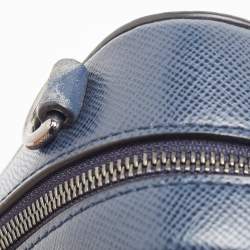Michael Kors Navy Blue Leather Briefcase