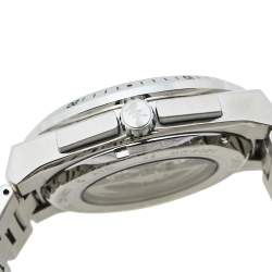 Pre Owned Michael Kors Grey Stainless Steel Transparent Wilder Skeleton MK9021 Men's Wristwatch 44 mm
