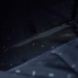 Pre Owned حقيبة ظهر مايكل مايكل كورس كوبر كبيرة كحلي توقيع قماش مغطى