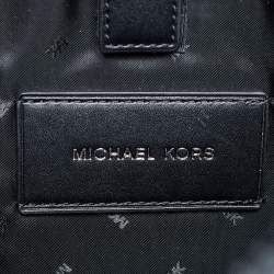 Pre Owned حقيبة ظهر مايكل مايكل كورس كوبر كبيرة كحلي توقيع قماش مغطى