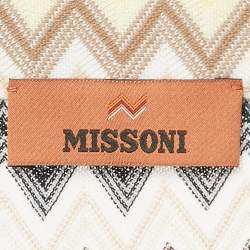 مملوكة مسبقًا Missoni Multicolor Zig-Zag Knit Shirt & Short Set XXL