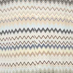 مملوكة مسبقًا Missoni Multicolor Zig-Zag Knit Shirt & Short Set XXL