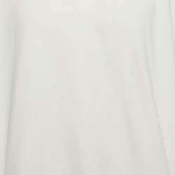 Pre Owned Missoni White Zig Zag Trim Jersey Crewneck T-Shirt XL