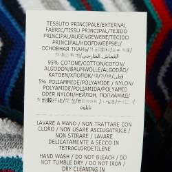 Pre Owned تي شيرت بولو ميزوني تريكو شيفرون متعدد الألوان مقاس متوسط